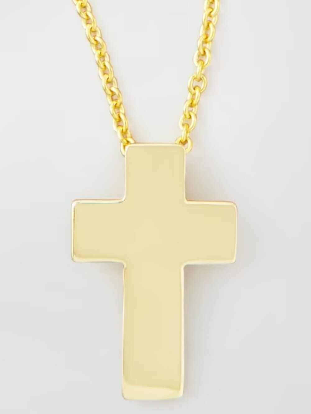 Roberto Coin 18KT Yellow Gold Cross Necklace